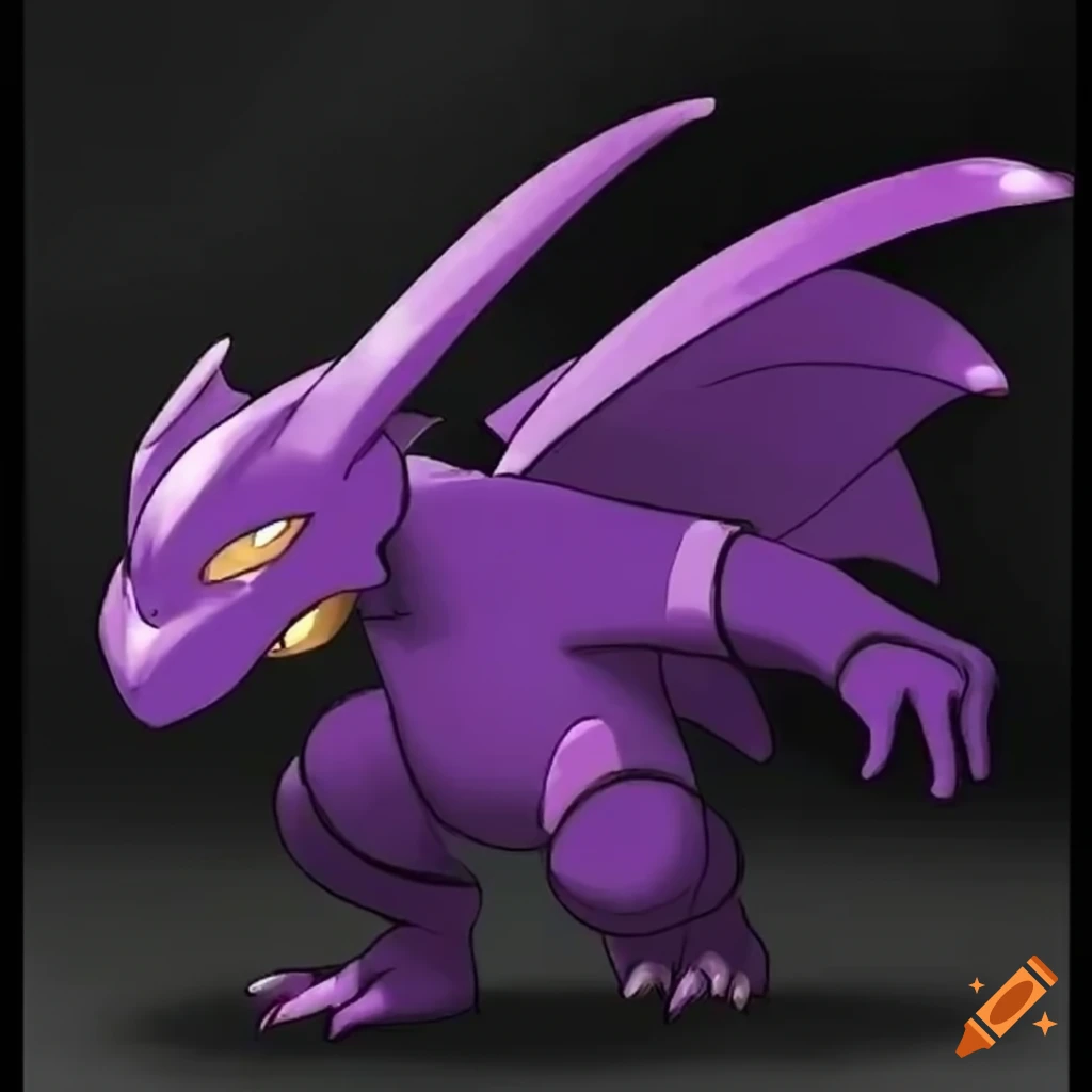 small purple Dragon type Pokemon