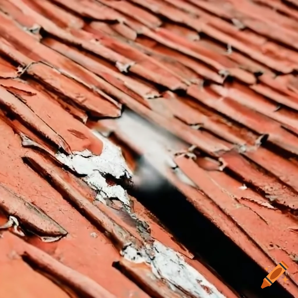 Leaking roof on Craiyon