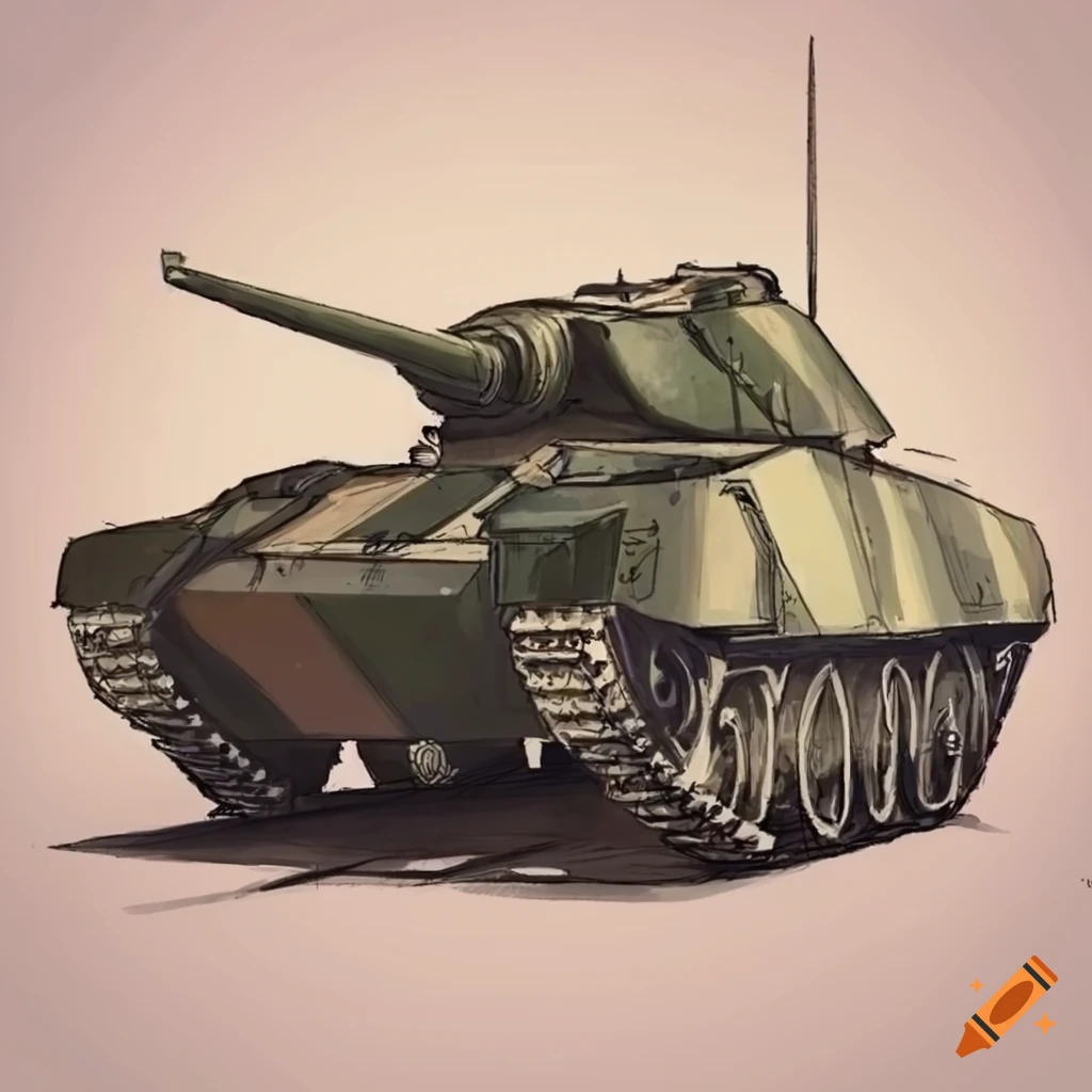 Main Battle Tank Blue Vector, Main Battle, Tank, Water PNG and Vector with  Transparent Background for Free Download