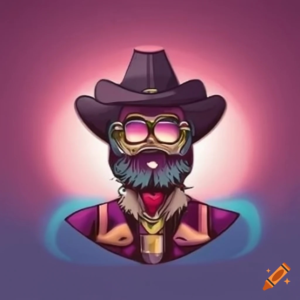 quirky coffee enthusiast with glasses, beard and gaming references
