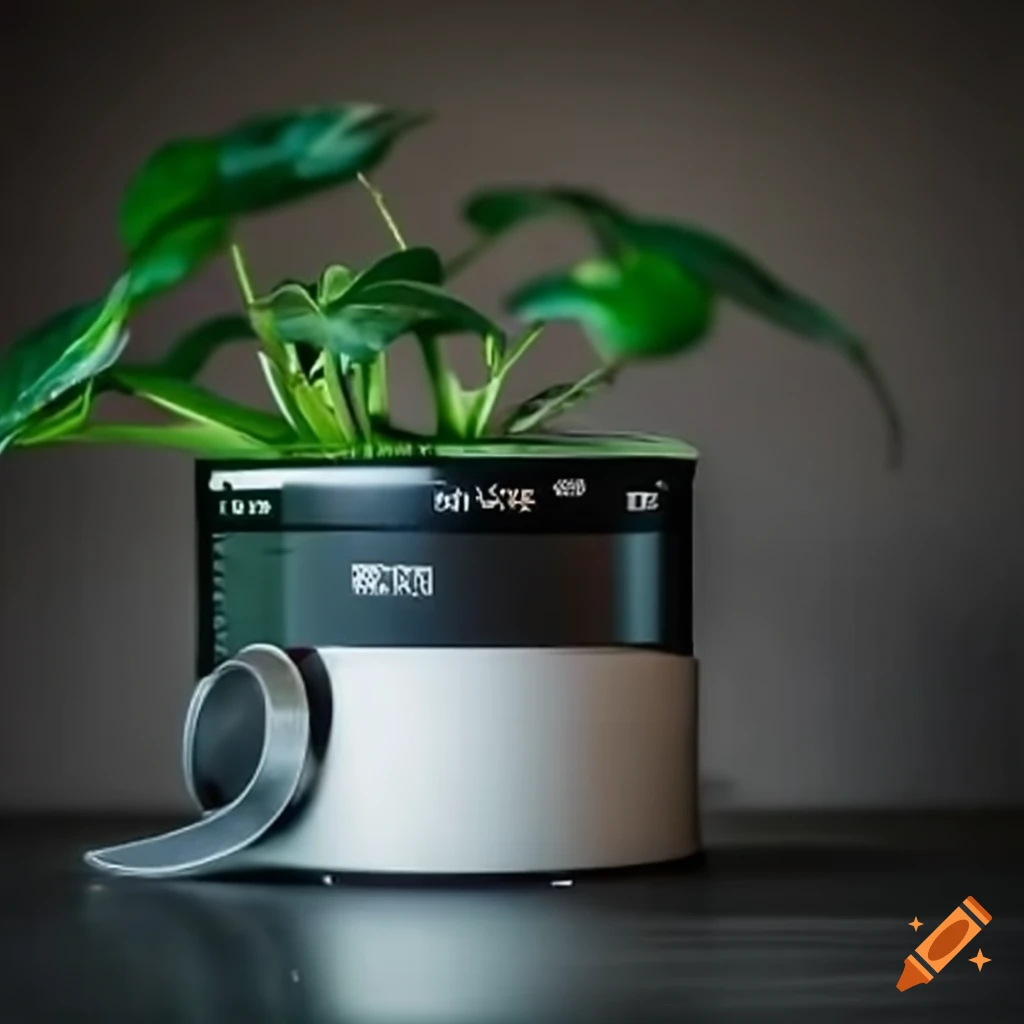 view of the inside of a self-watering plant pot