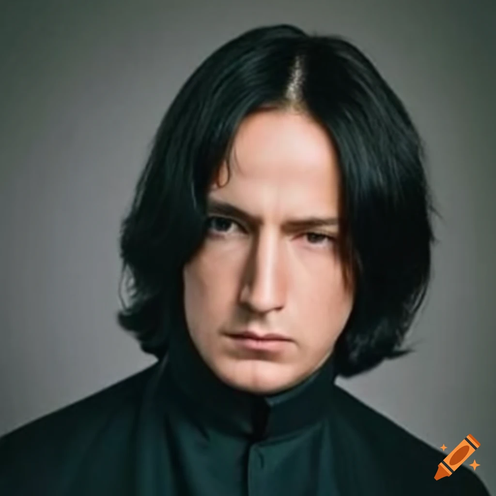realistic photo of young Severus Snape
