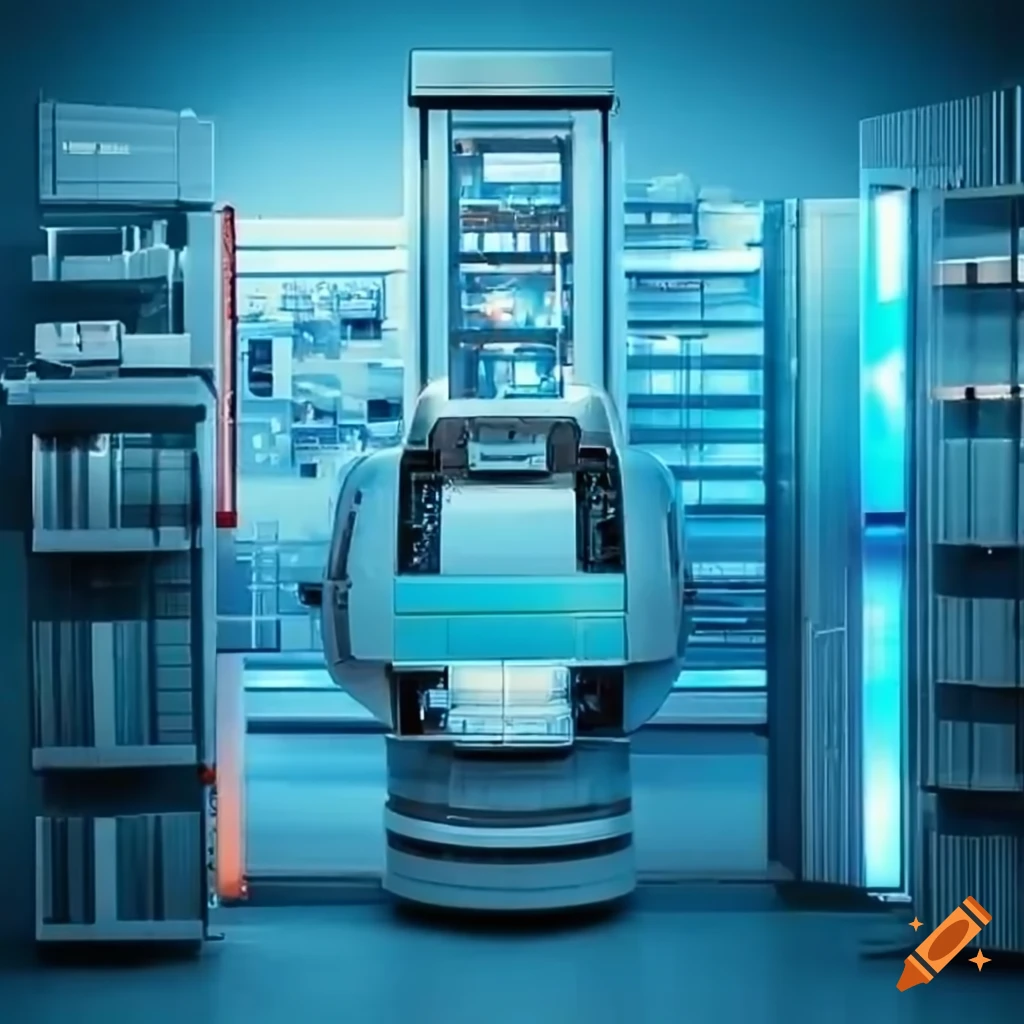 image of an automated warehouse