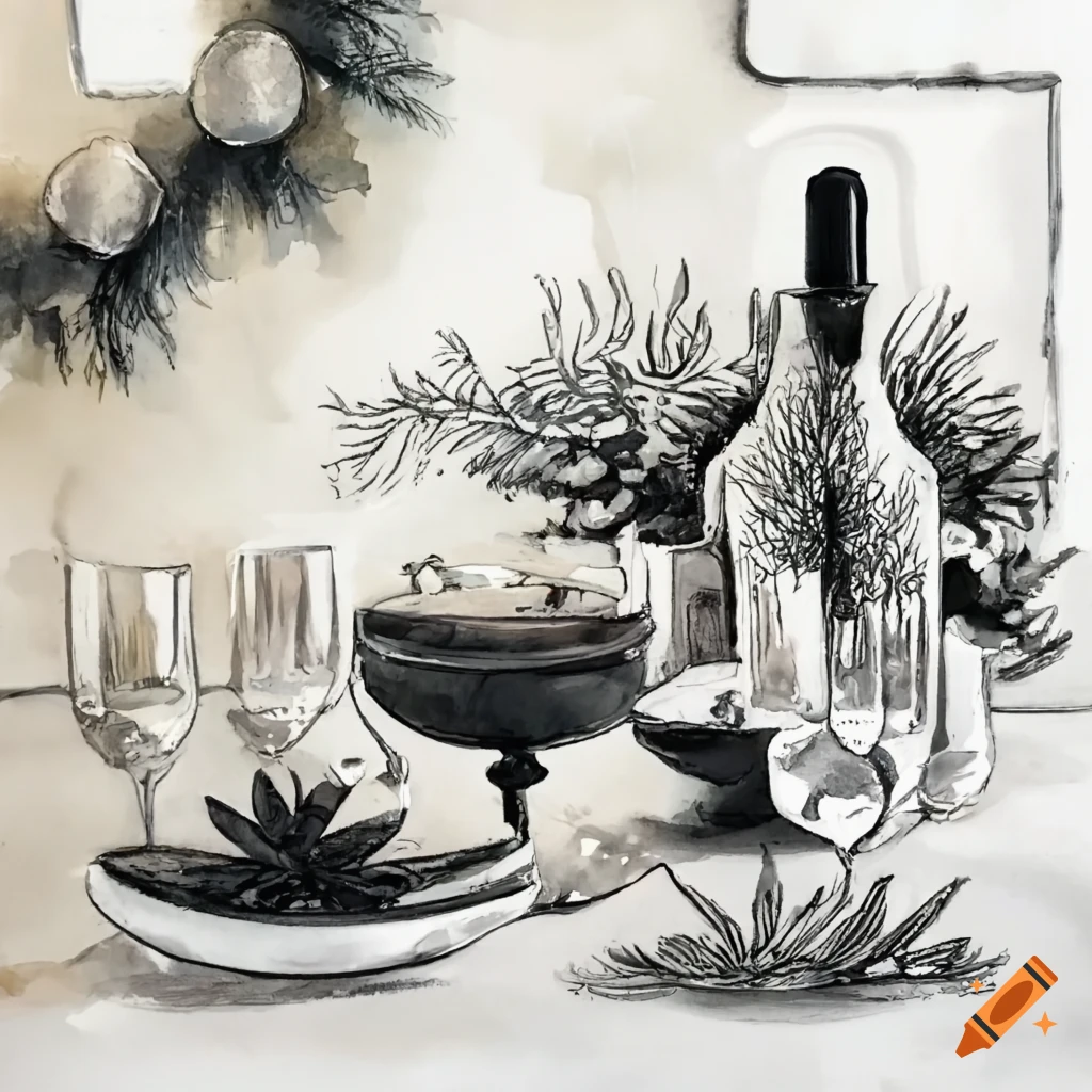 festive Christmas table