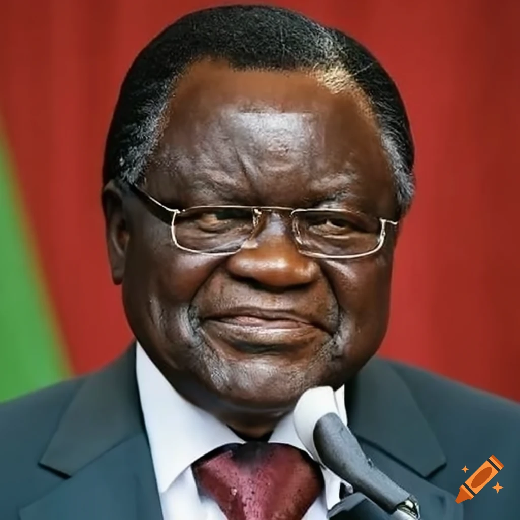 Portrait Of Hage Geingob 3rd President Of Namibia On Craiyon