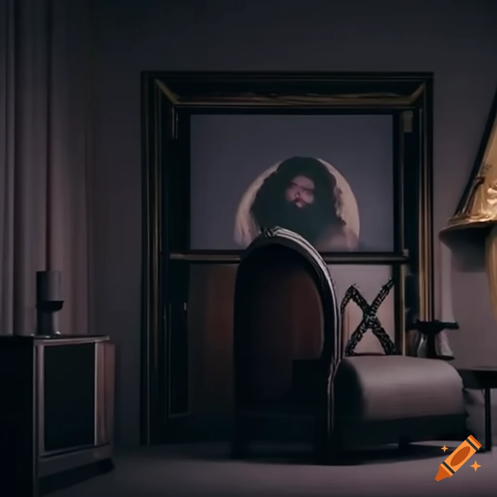image of a crime scene in a luxurious living room