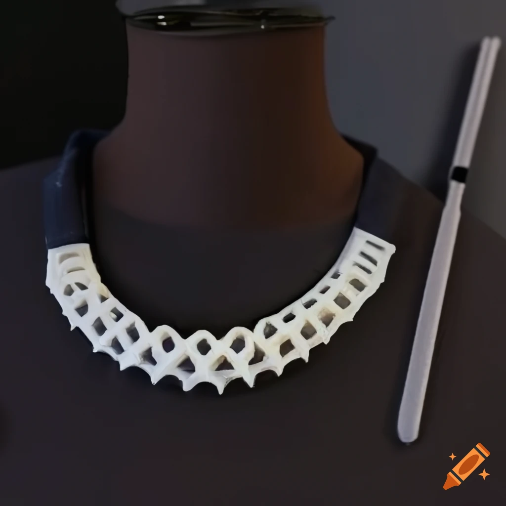 GRAVITY - 3d Printed Necklace - Nylon – X Over 0