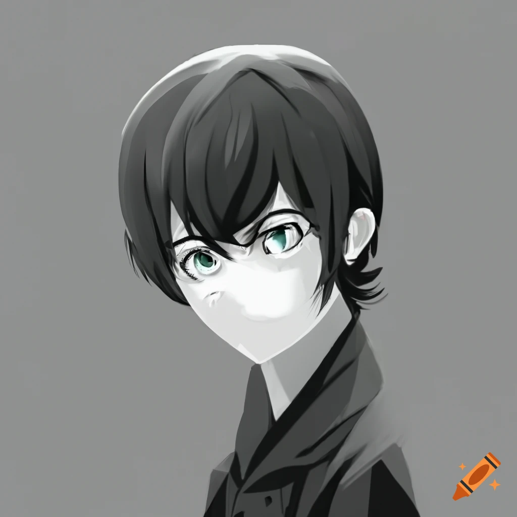 discord server icon  Anime expressions, Anime, Anime monochrome