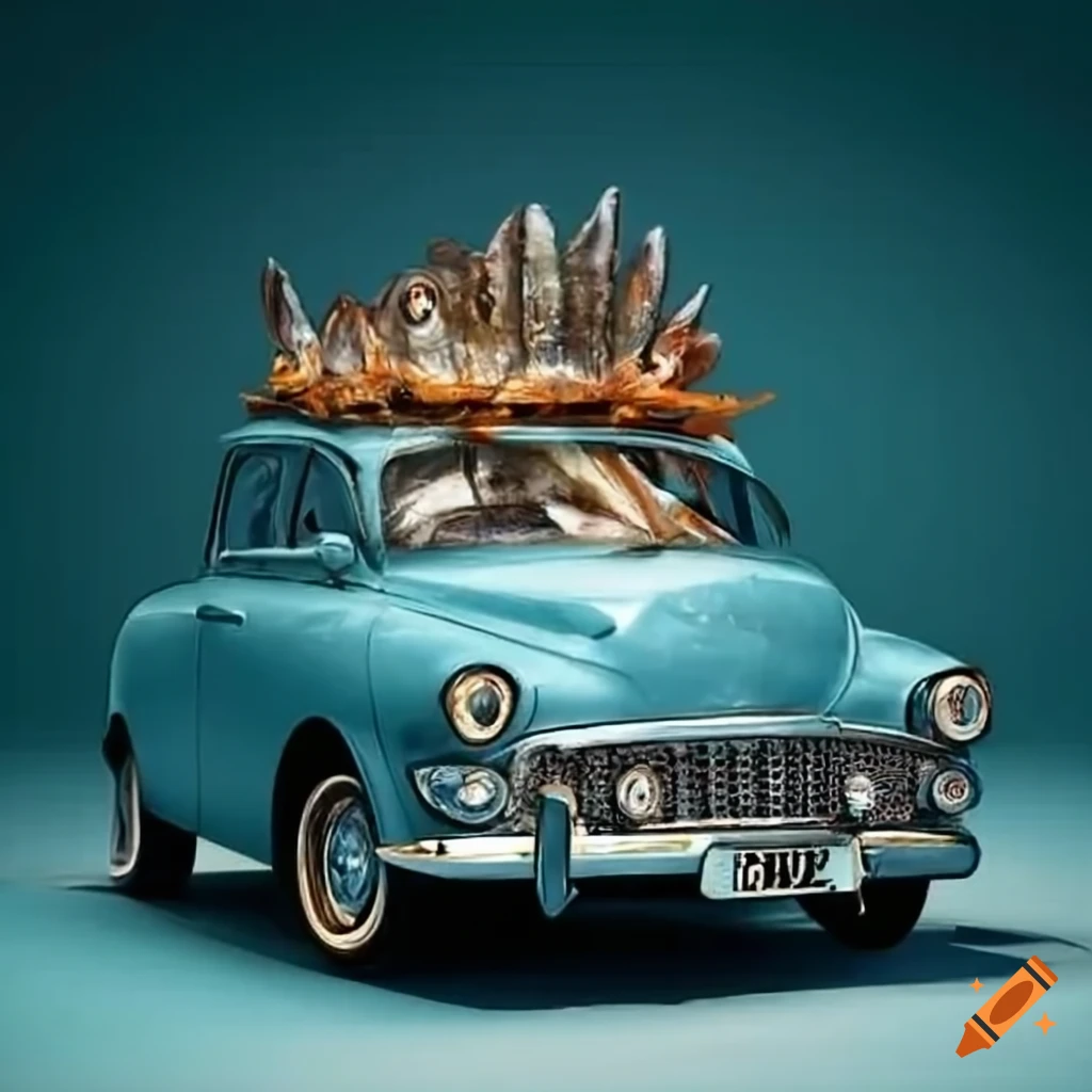 car packed with sardines