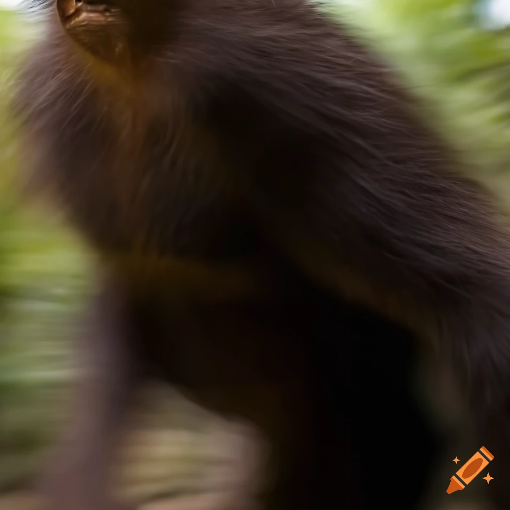 photo of Bigfoot walking in Arizona