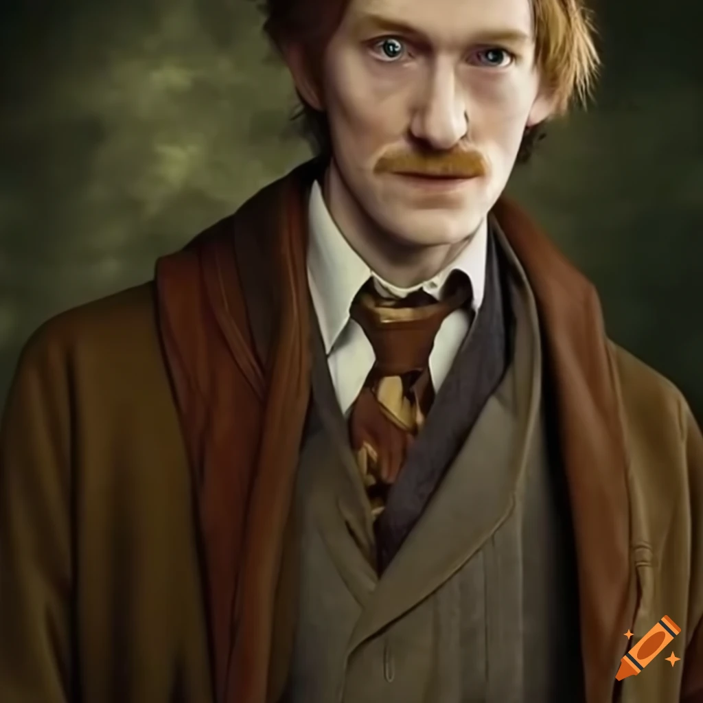Realistic photo of remus lupin from hogwarts on Craiyon