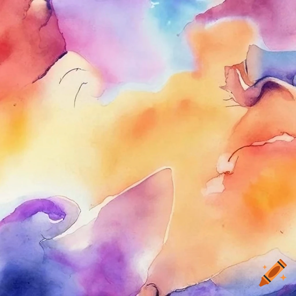 book cover with soft watercolor tones