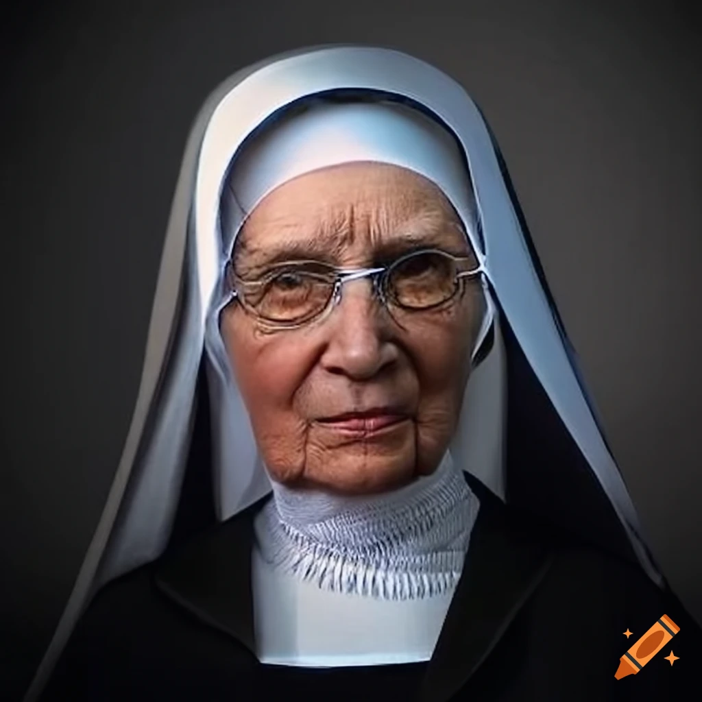 portrait of Sister Mary, a strong and faithful nun