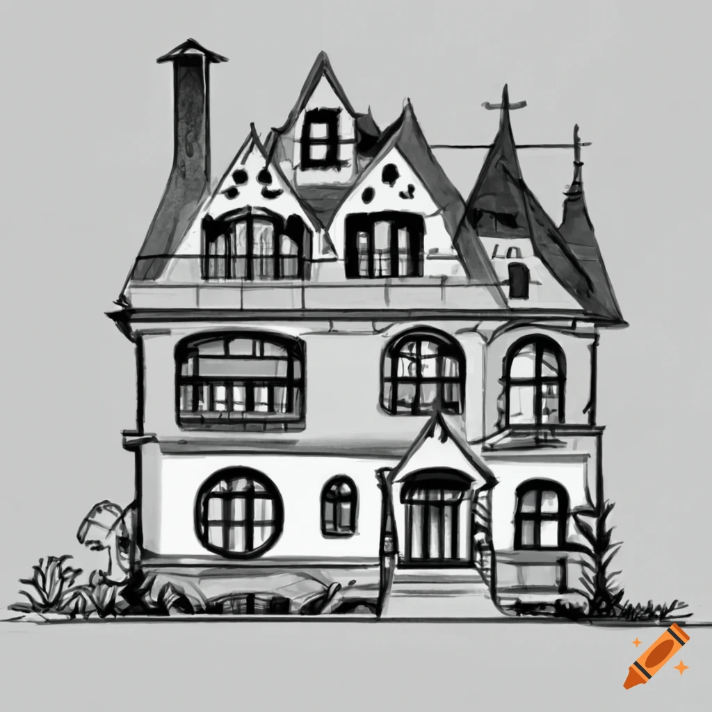 House Drawing PNG Transparent Images Free Download | Vector Files | Pngtree