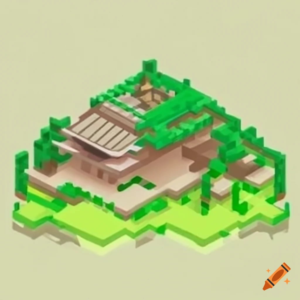 Japanese Minecraft Community logo on Craiyon