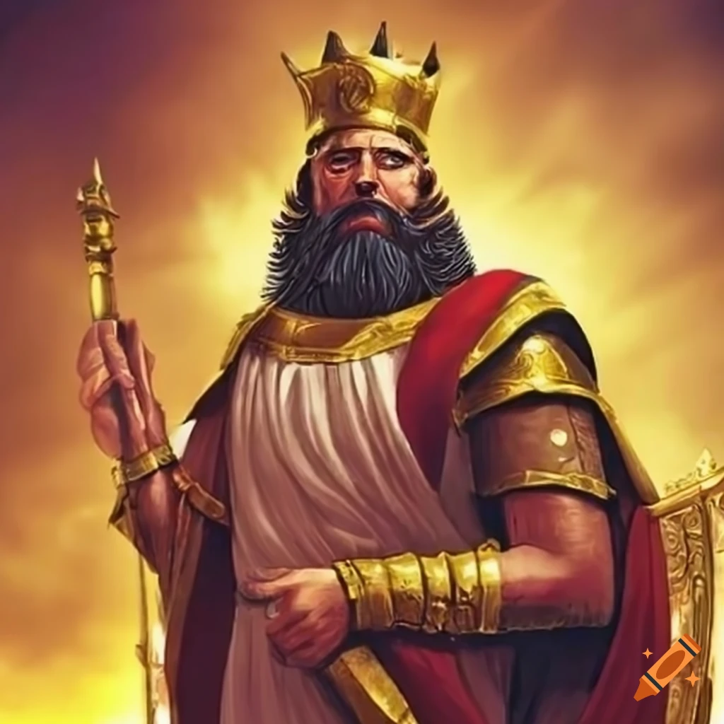 Portrait Of King Nebuchadnezzar Ii