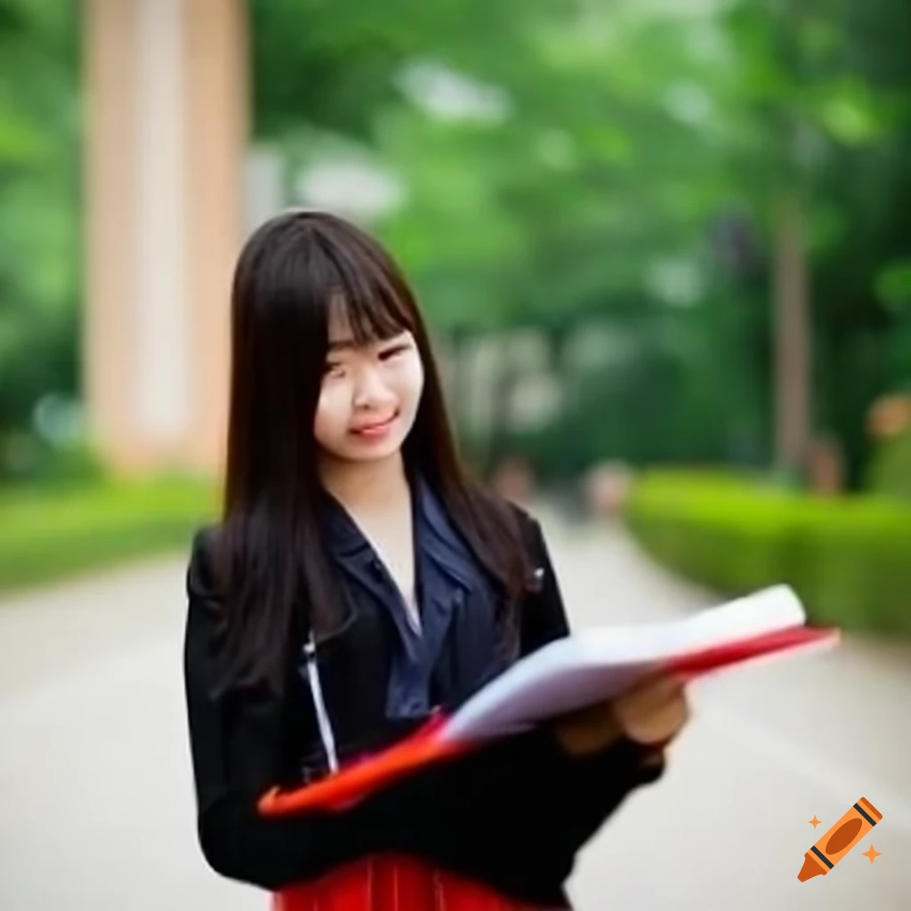 Thai university student on Craiyon