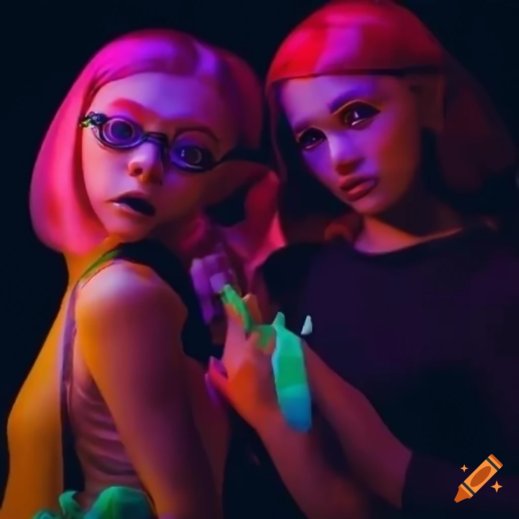 Minecraft meets Splatoon