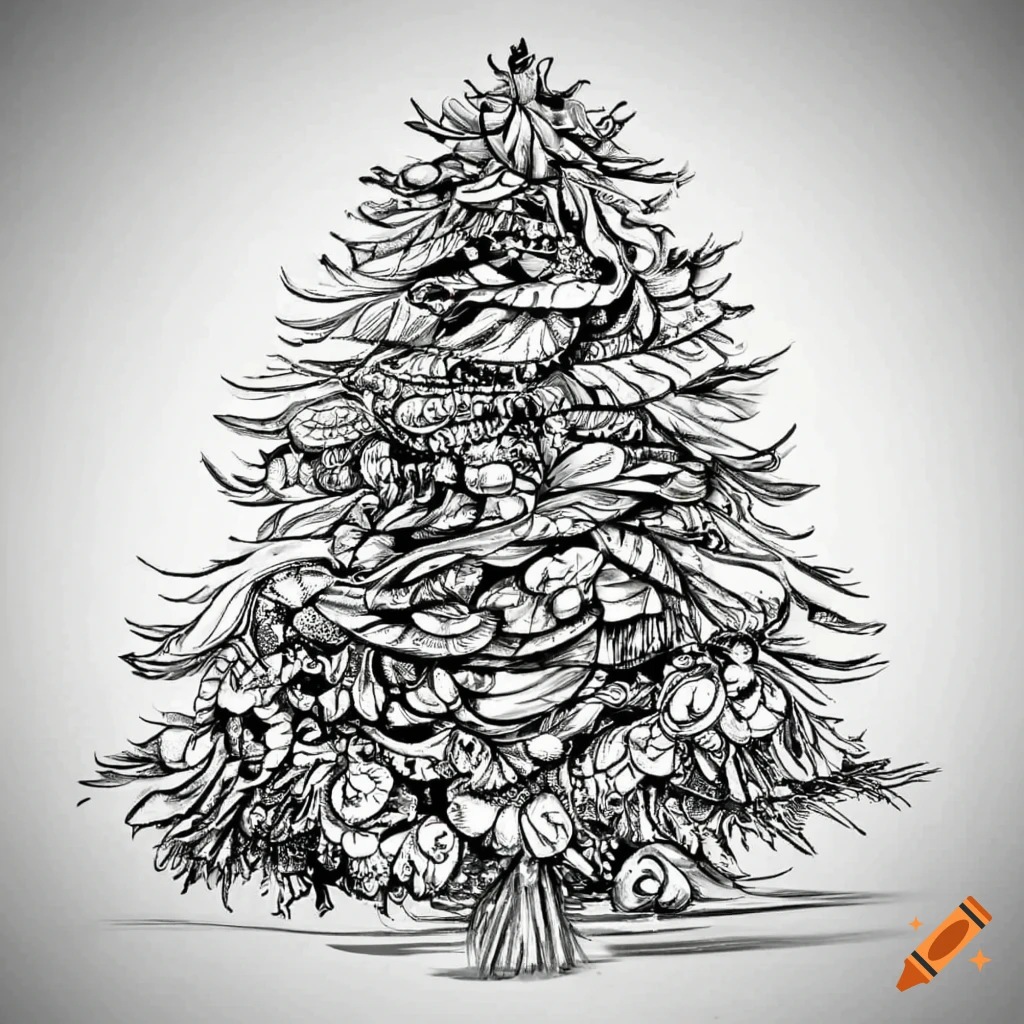 3 Christmas Tree Drawing Ideas Step By Step | Christmas Drawings - YouTube