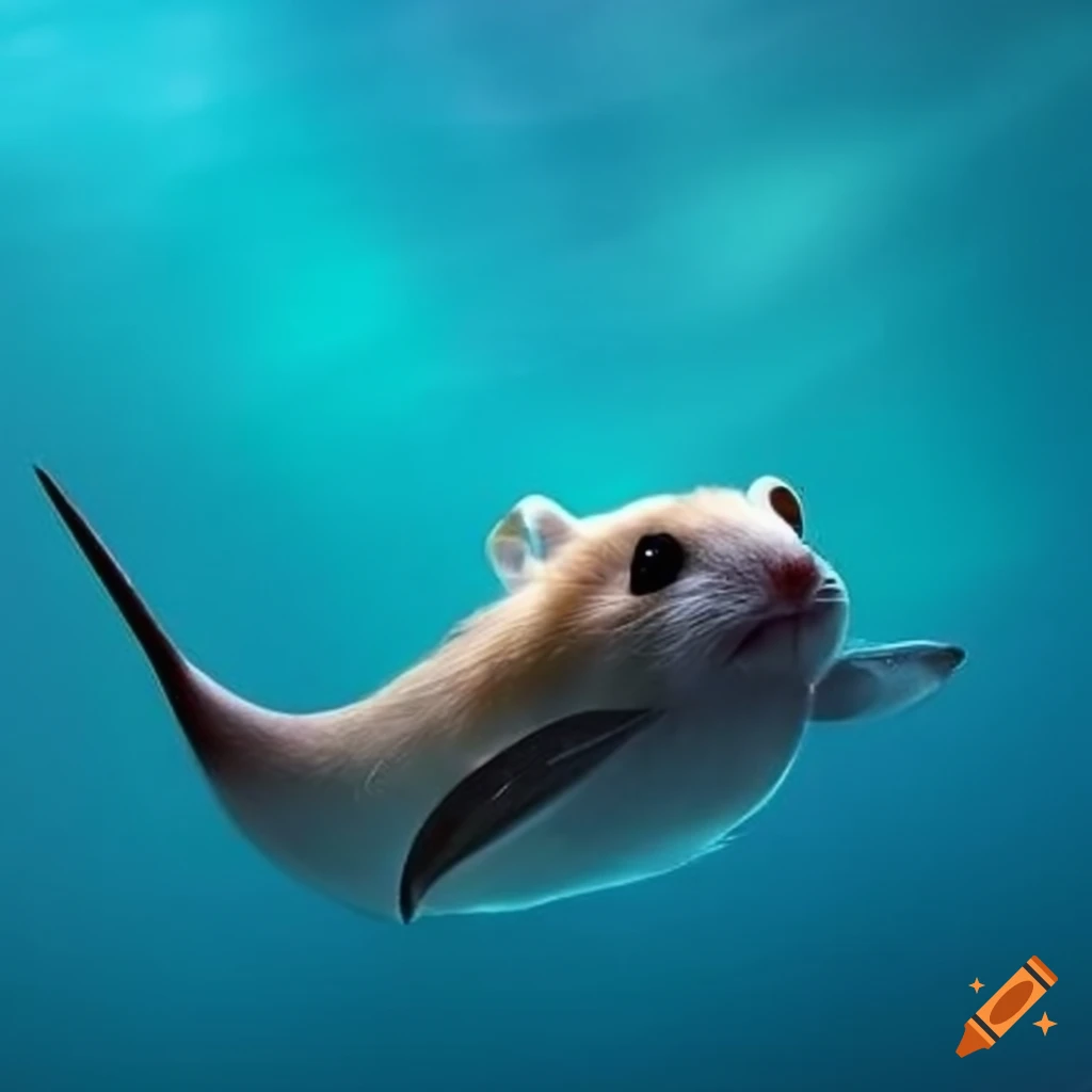 image of a dolphin hamster