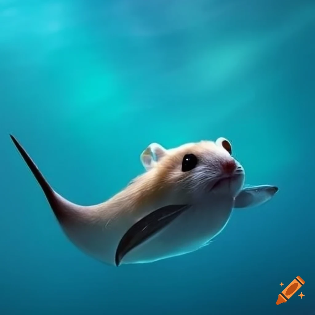 Image of a dolphin hamster on Craiyon