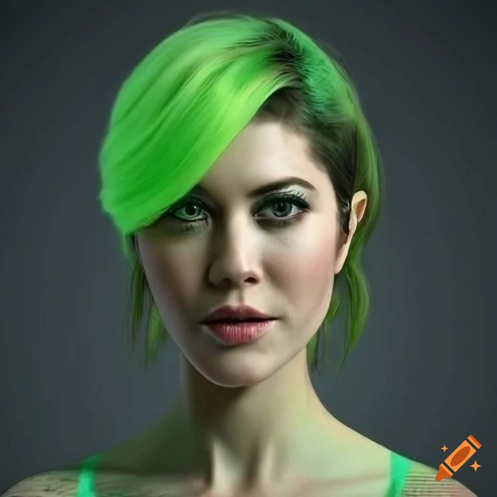 hyperrealistic-portrait-of-mary-elizabeth-winstead-with-neon-green-hair