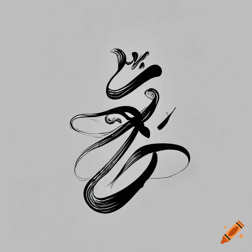 Elegant Calligraphy Design Of The Name yago 