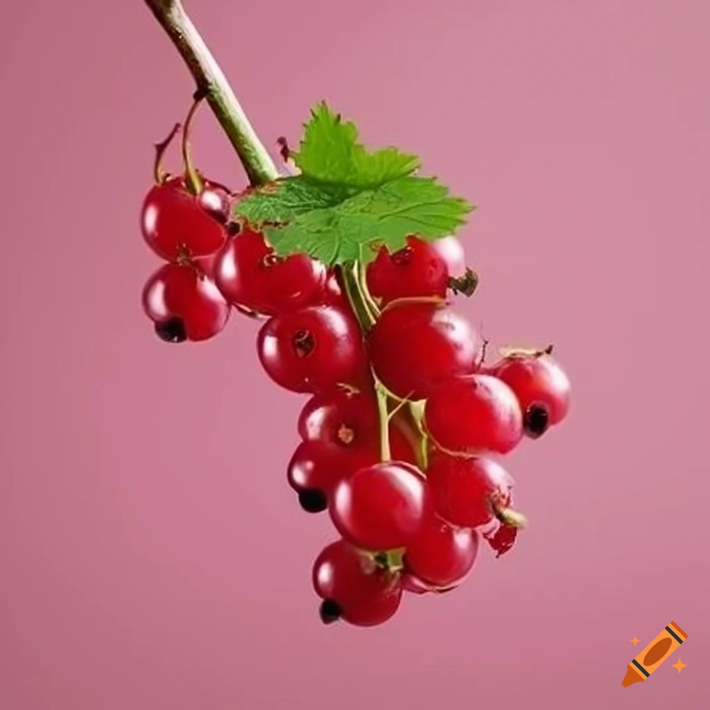 close-up of redcurrants