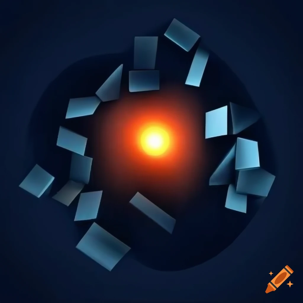 geometric abstract illustration filling the screen