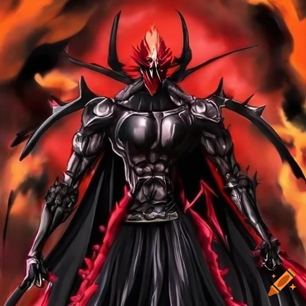 Darth sidious fusion ichigo bleach as imperial praetorian guard with sword