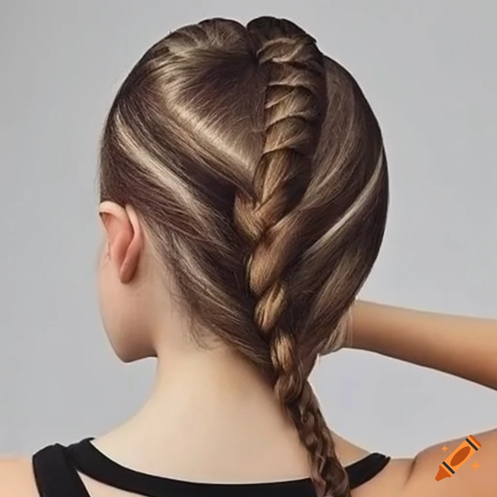 50+ Braided Hairstyles To Try Right Now : High School Braid Pigtails