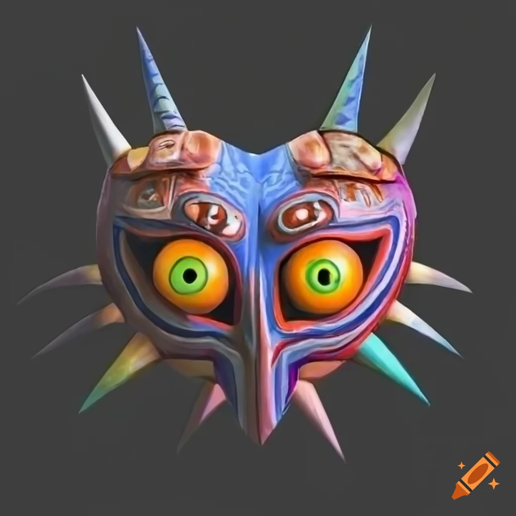 Majora's mask from the legend of zelda