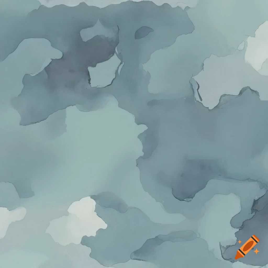 watercolor painting of a slate floor