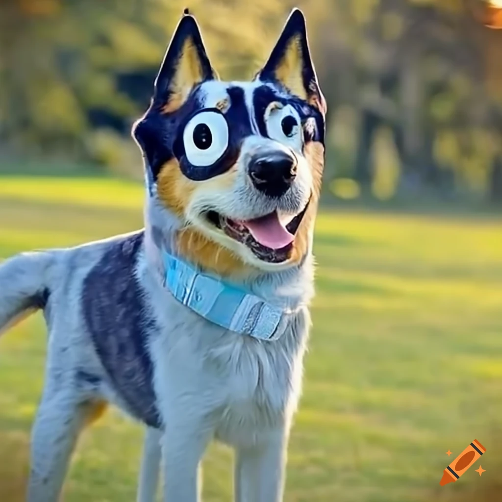 Bluey and Bingo characters from a popular children's show