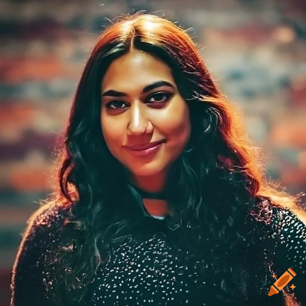 Portrait of a young barista named anisa mariska marabout on Craiyon