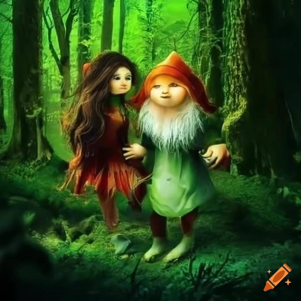 Pareja Elfos del Bosque