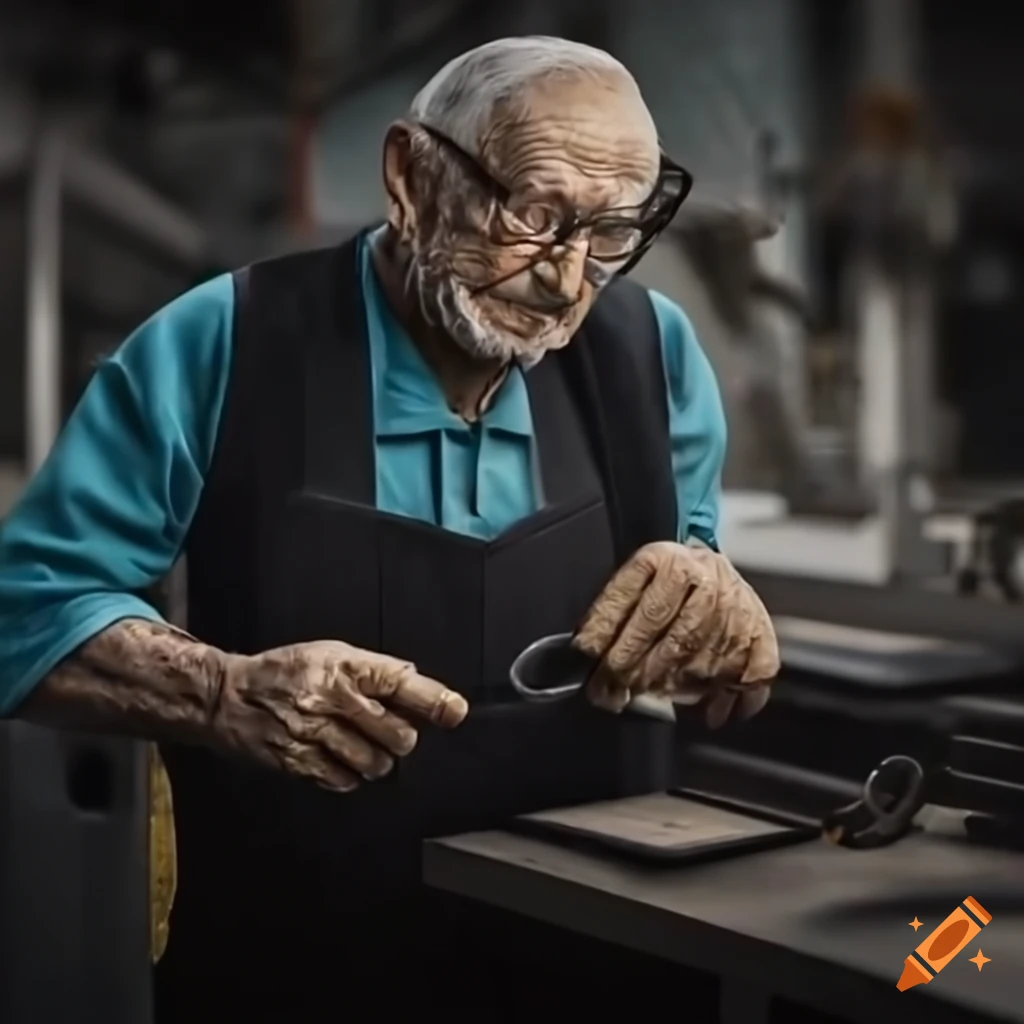 worker doing maintenance in a factory