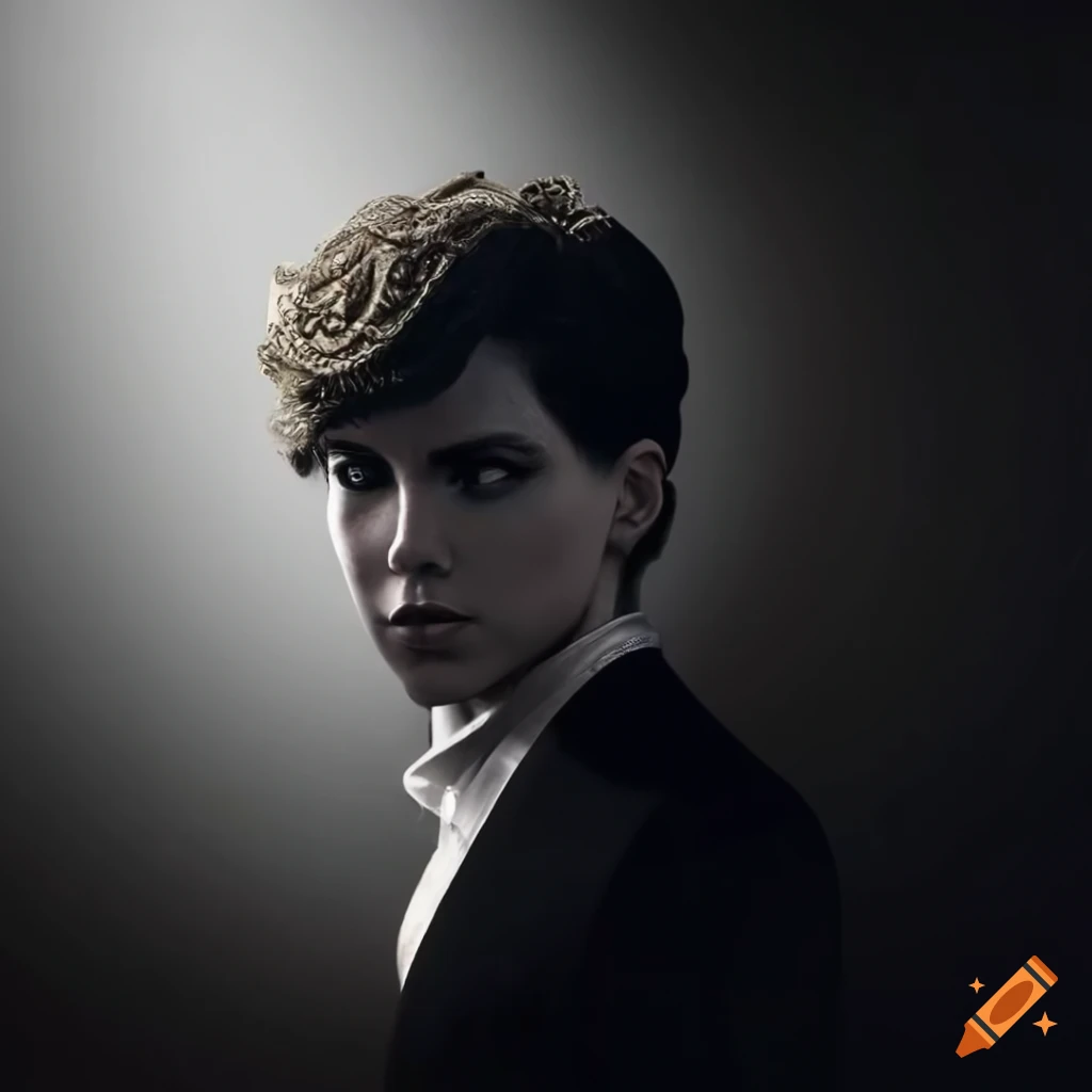 elegant black and white image for mysterious news