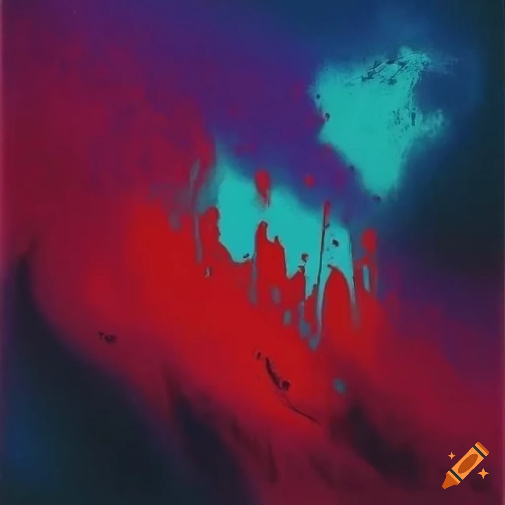 album cover for Aza Music's Scarlet and Light Blue