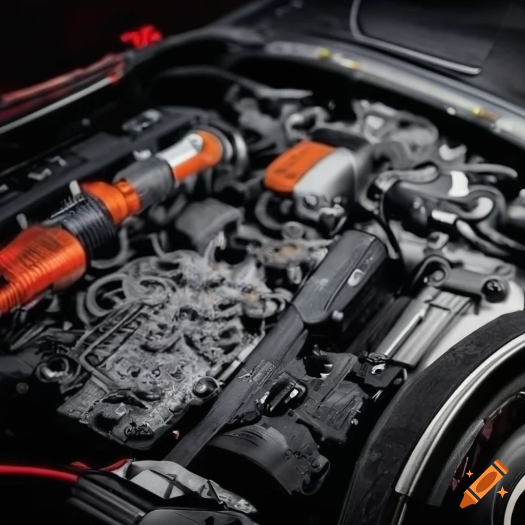 Auto mechanic during a diagnostic