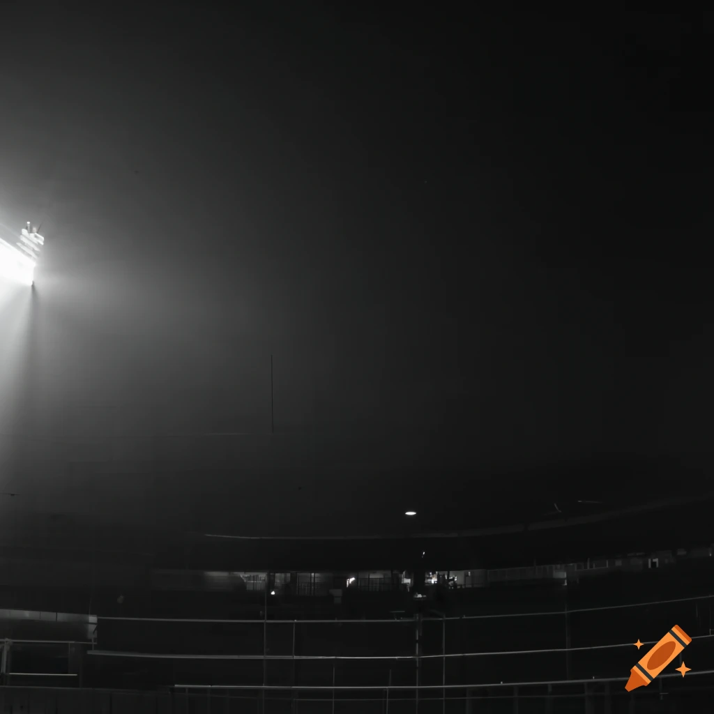 Side view of a basketball stadium on Craiyon