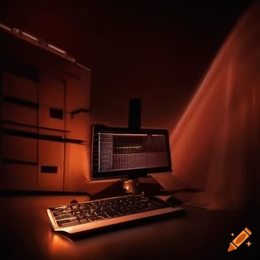 Image of two computers on Craiyon