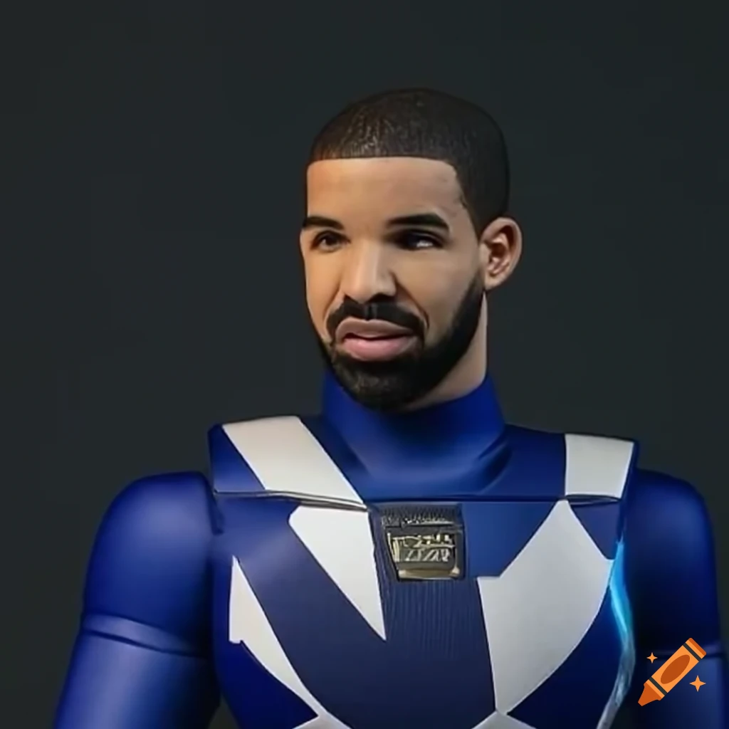 Drake as a Power Ranger