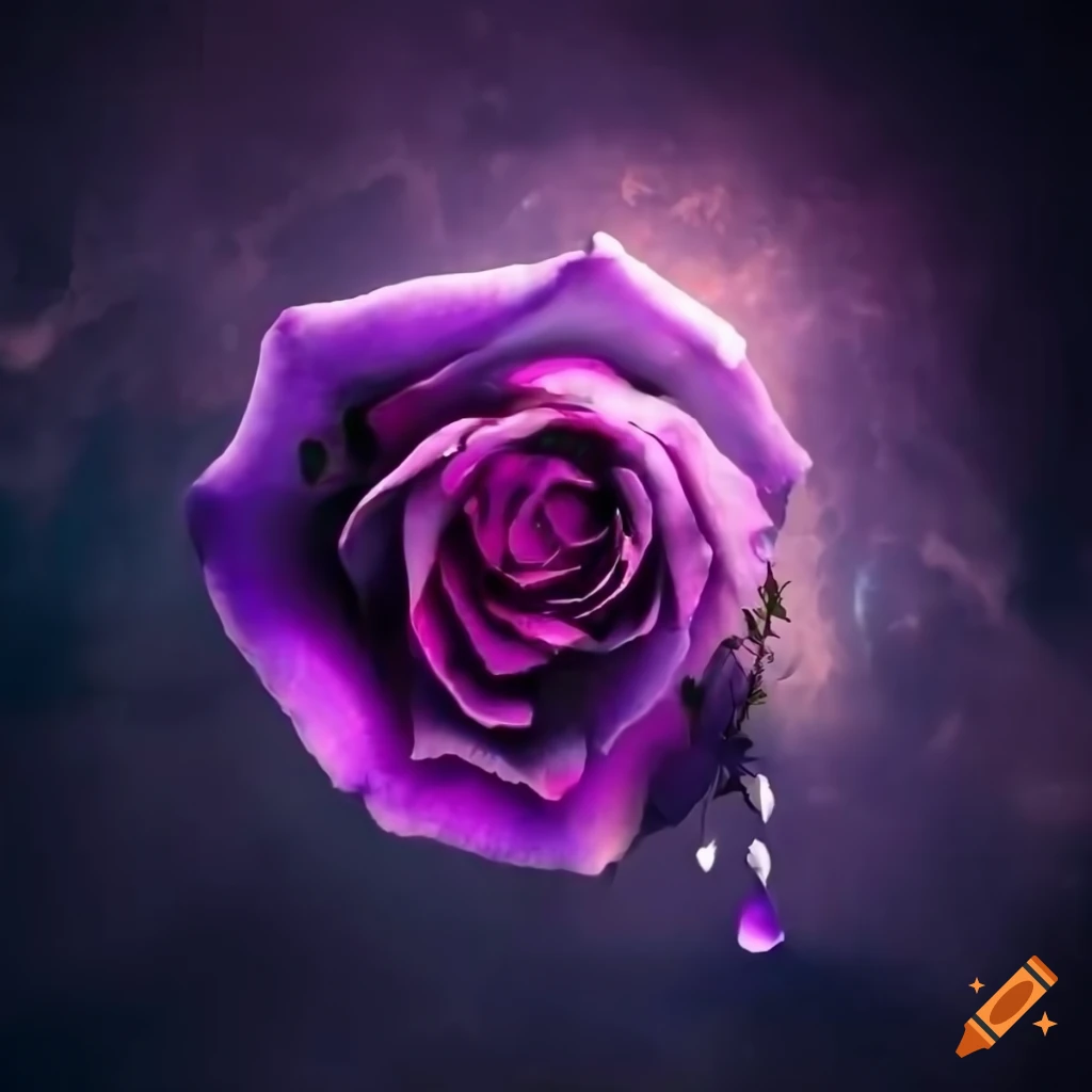 purple-rose-rising-from-apocalyptic-lunar-landscape-on-craiyon