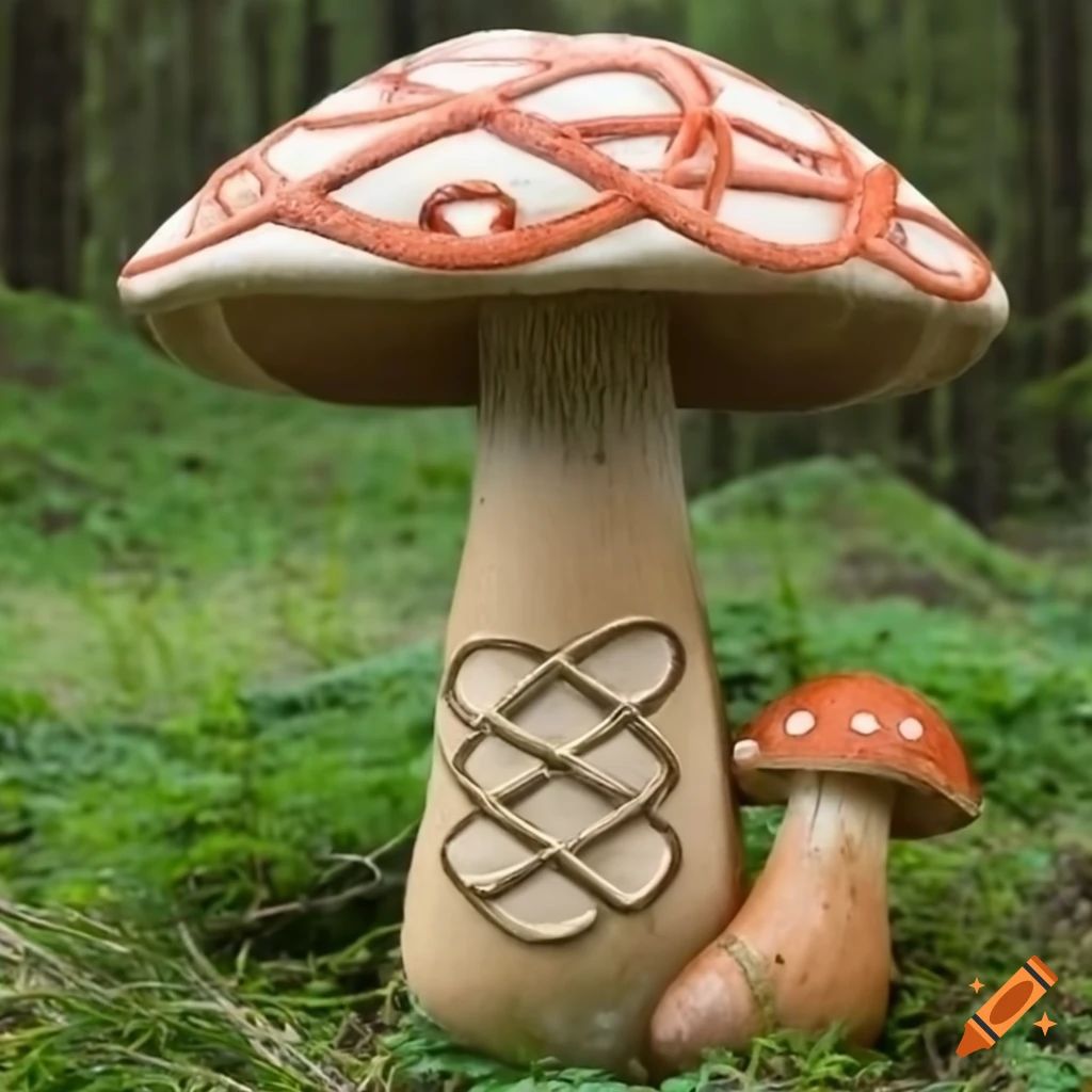 celtic mushroom art
