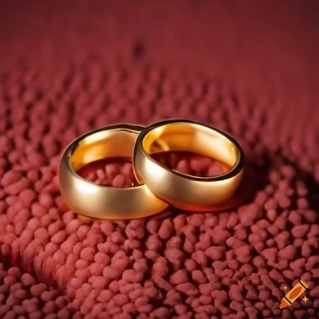 Gold Wedding Rings stock photo. Image of marriage, husband - 26636056