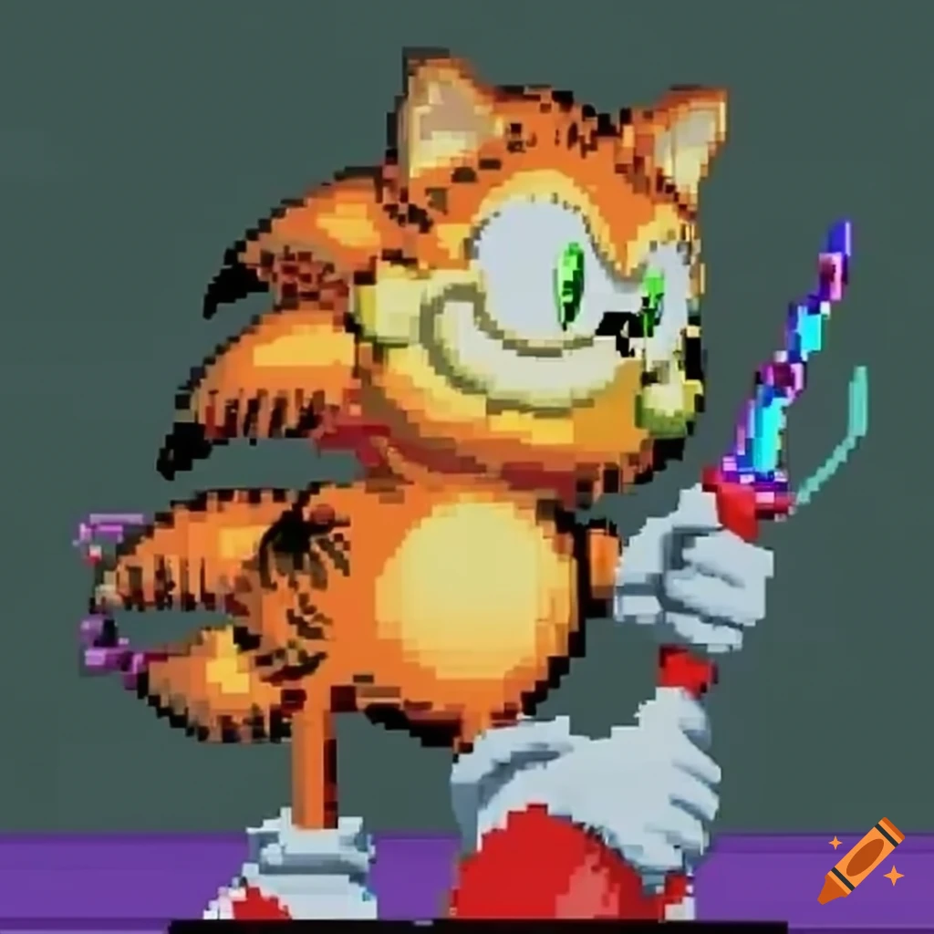 Pixilart - Sonic And Tails EXE by Sonic-Gamer