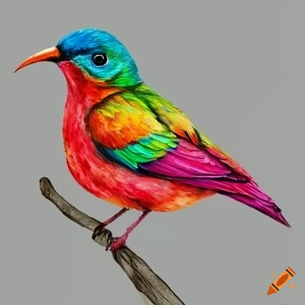 Find hd Colourful Parrot Png Clipart - Colorful Fly Bird Png, Transparent  Png. To search and download more … | Butterfly art drawing, Colorful  parrots, Bird artwork