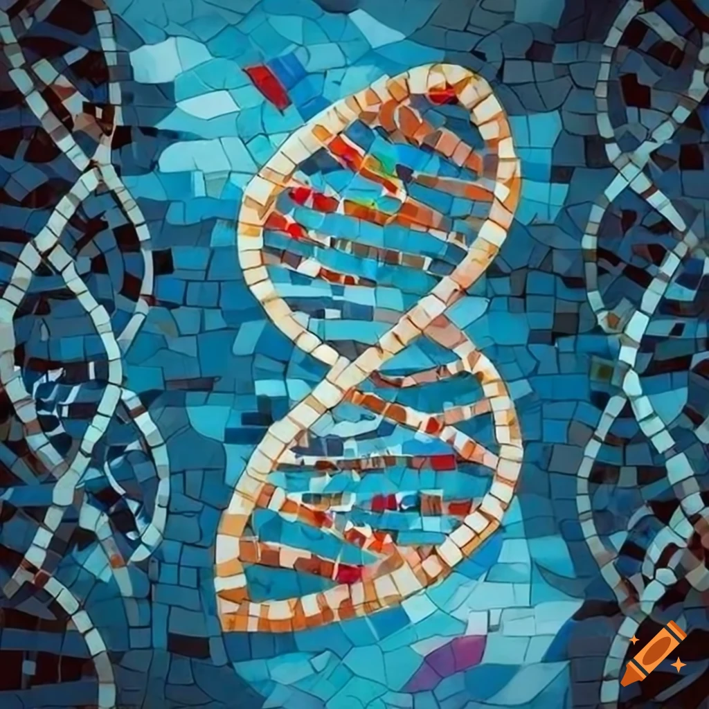 mosaic-mural-with-hands-and-dna-helix