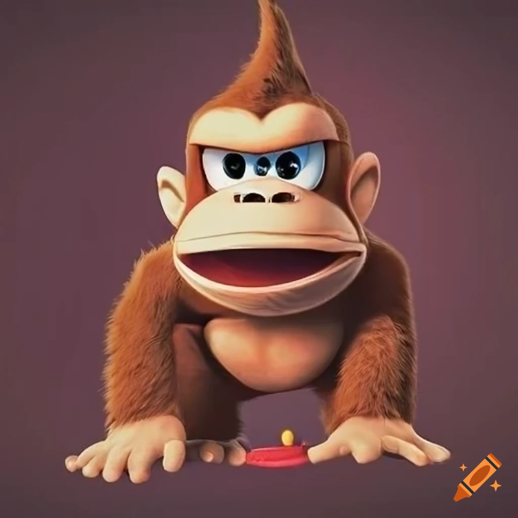 poster of Donkey Kong Disney Pixar movie